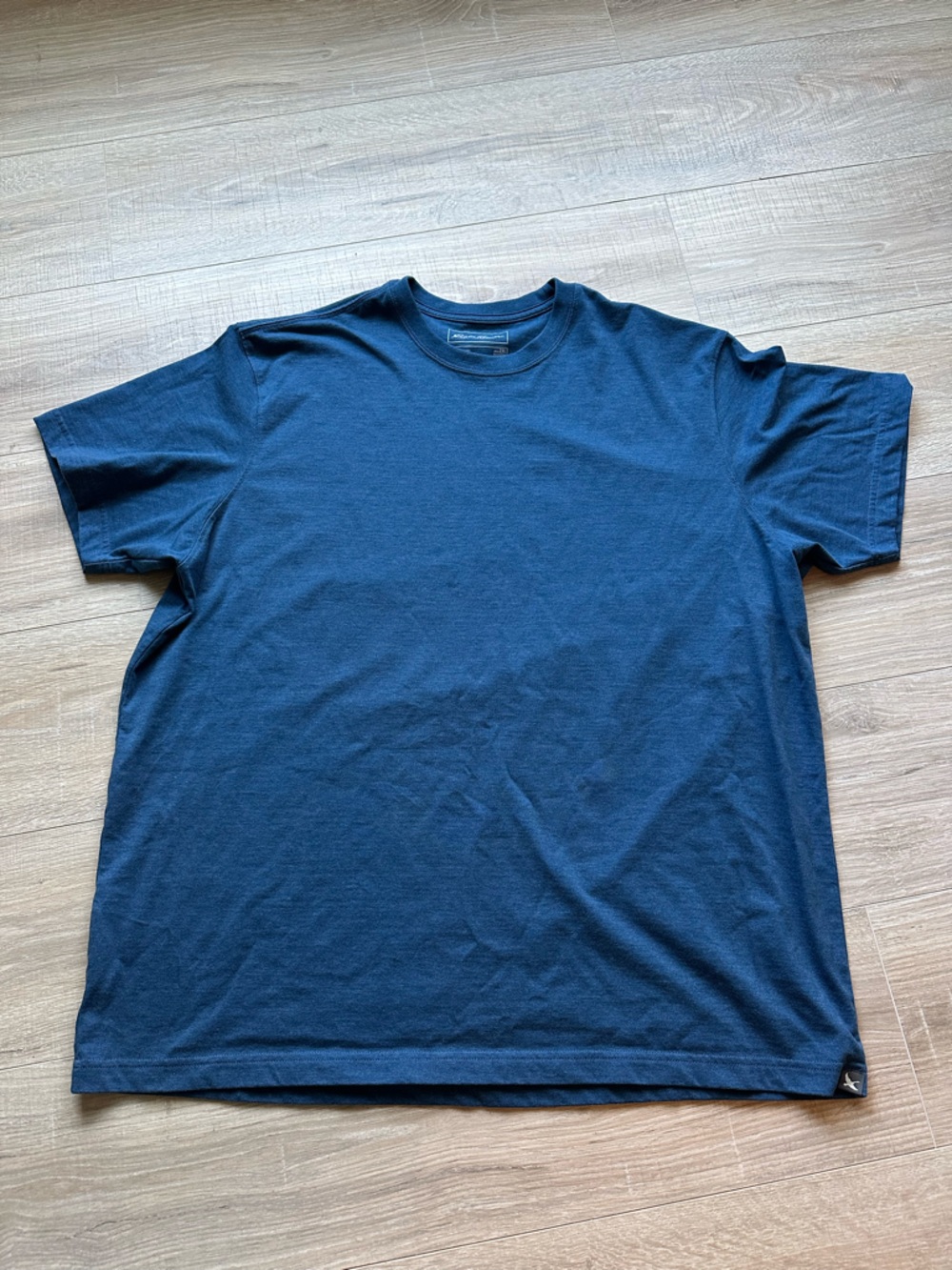 Eddie Bauer Dark Blue Crew Neck Short Sleeve Tee